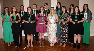 Submitted photo/Benton County Extension
Fourteen Benton County youth were recently named State 4-H Record Book Winners
for exceptional work done in their 4-H projects.