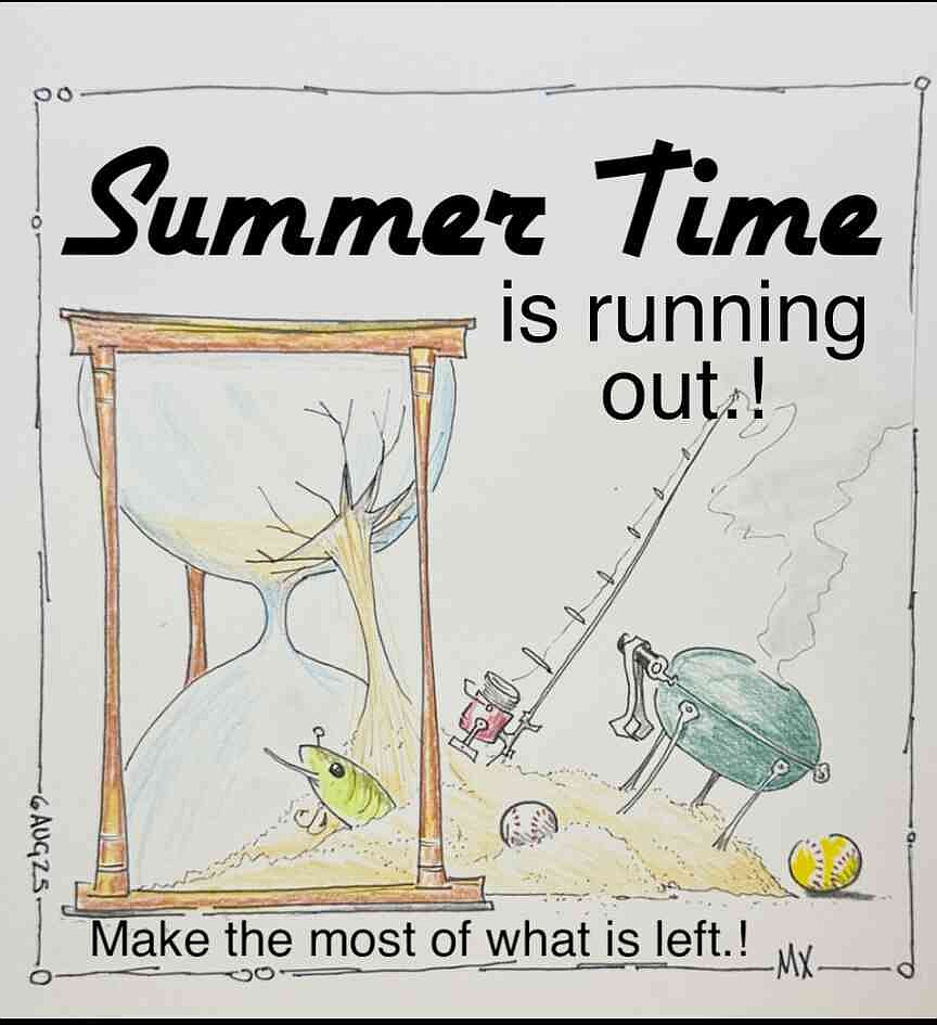 Summer Running Out Summertime is running out! | Westside Eagle Observer