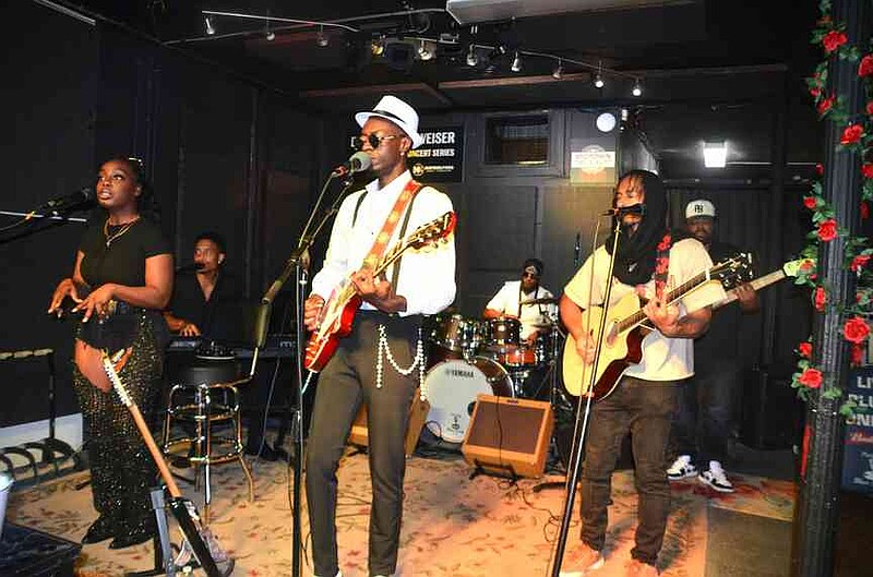 Don Doc & Devine gave a blues performance for a packed house at RJ's Sports Grill & Bar on Aug. 16. (Special to The Commercial/Richard Ledbetter)