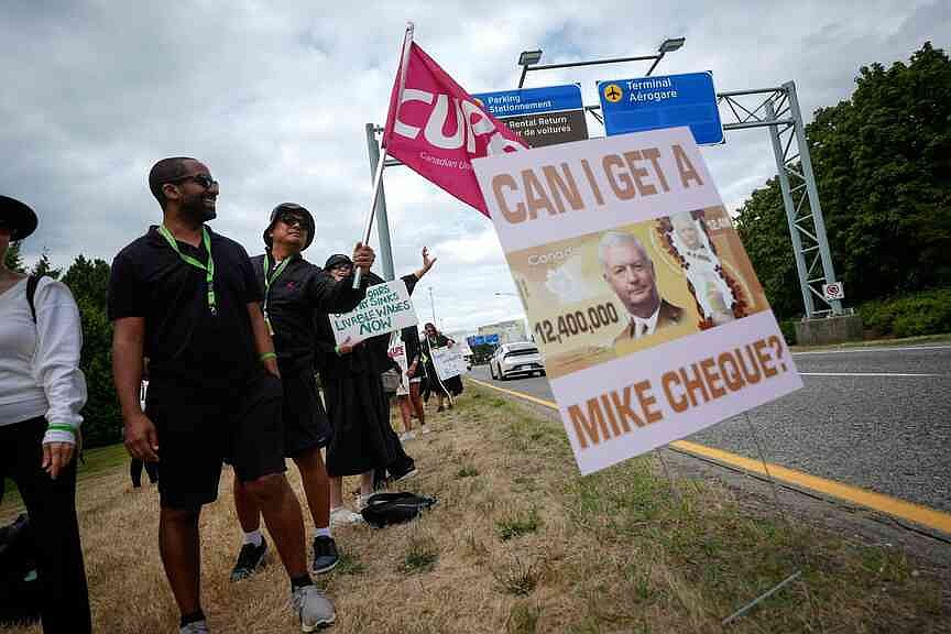 Air Canada strike deemed illegal