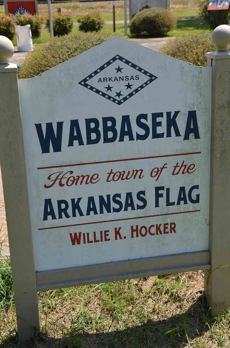 One of Wabbaseka's claims to fame is being the home of the Arkansas state flag. (Special to The Commercial/Richard Ledbetter)