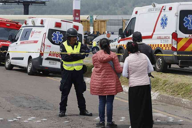 Freight train slams into a bus outside Mexico City, kills at least 10 ...