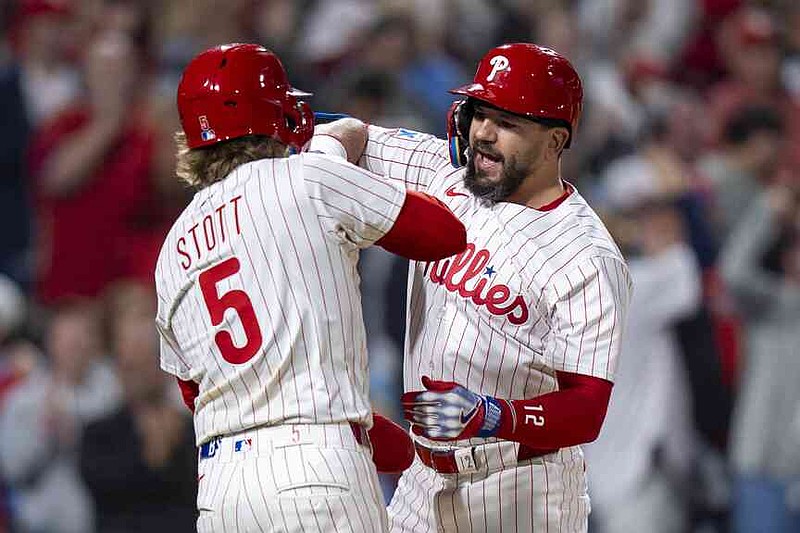 Schwarber hits 50th home run in Phillies’ victory | Northwest Arkansas Democrat-Gazette