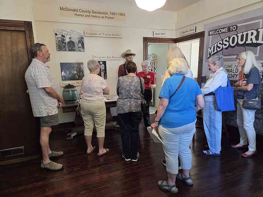 Bella Vista Questers tour McDonald County Historical Museum | McDonald County...