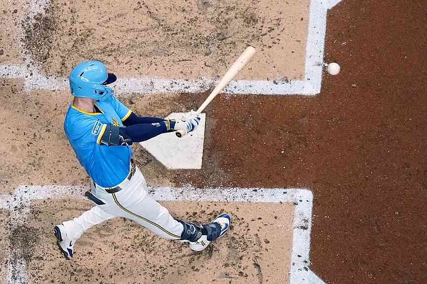 Brewers' offense led league by not chasing pitches | The Arkansas