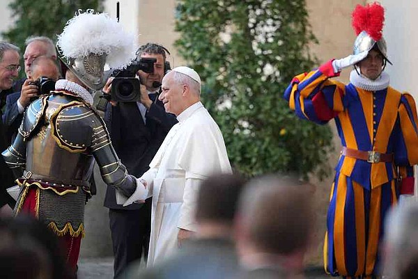 Pope Leo swears in 27 new Swiss Guards | The Arkansas Democrat-Gazette -  Arkansas' Best News Source