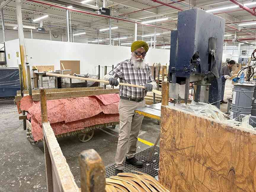 Canadian hockey stick factory survives in face of uncertainty