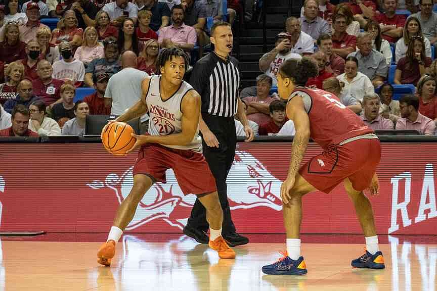 WATCH | Fans get early glimpse of Calipari’s Razorbacks in Hot Springs scrimmage