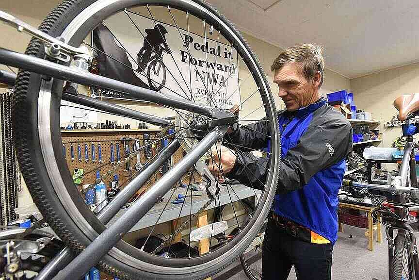 Pedal It Forward partners with Bella Vista Historical Museum for bike drive,...