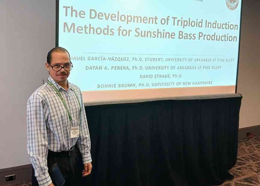 UAPB student focuses on fish production, breaking barriers in scientific community