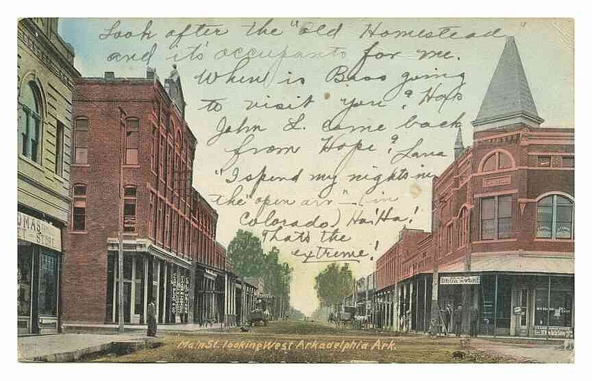 Arkansas Postcard Past: Arkadelphia in 1908