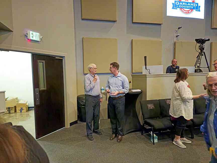 Arkansas land commissioner candidate addresses Garland County Republicans