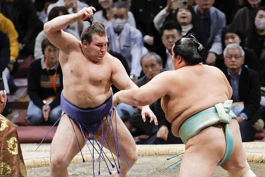Aonishiki is the first Ukraine-born wrestler to win a top sumo title