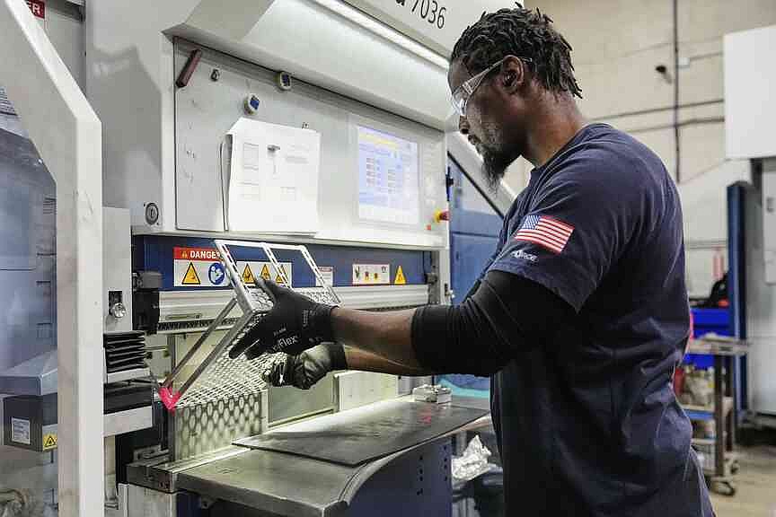 Manufacturing workers in short supply