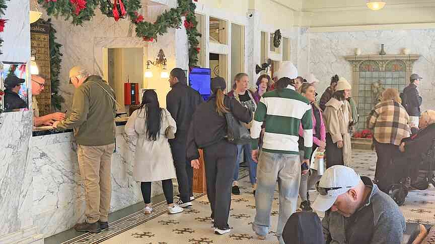 ‘One of the top 10 busiest days of the year’: Hundreds visit Fordyce Bathhouse on Black Friday