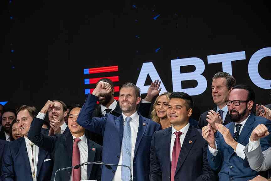 Crypto crash plunges Trump family assets