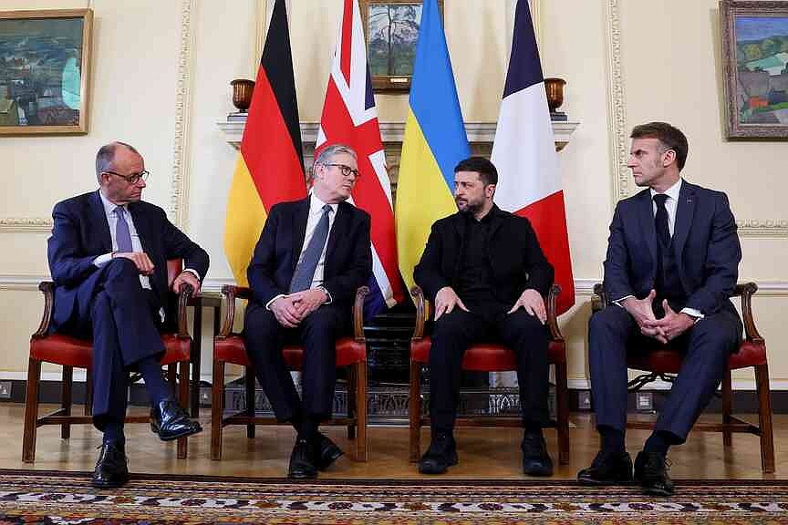 European leaders ensure Zelenskyy of their support