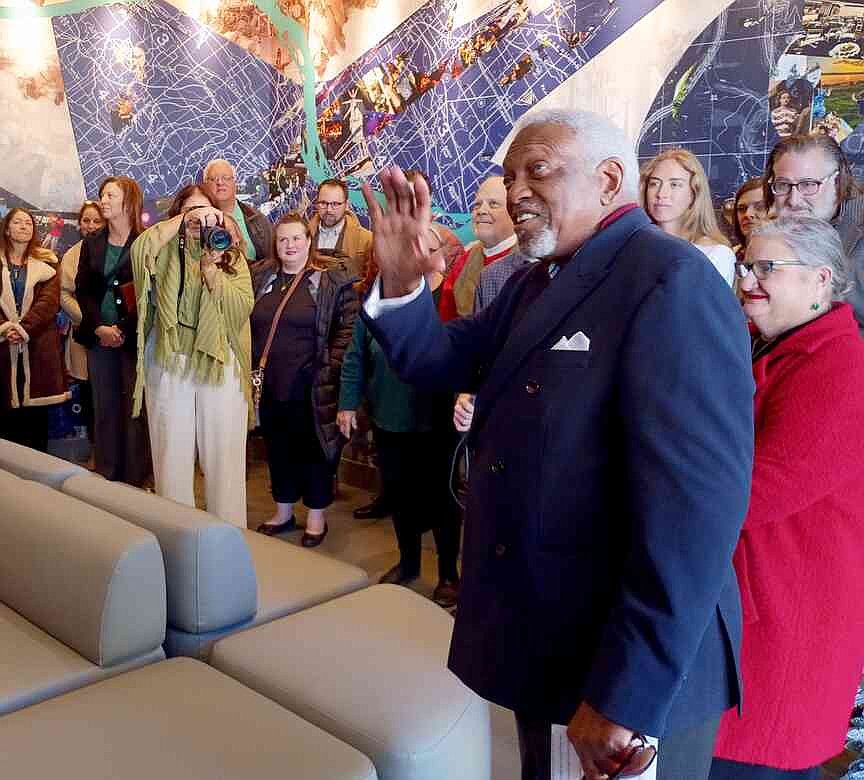 Welcoming Visitors: Ribbon-cutting ceremony held for new center