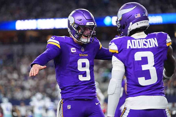 VIKINGS 34, COWBOYS 26 | The Arkansas Democrat-Gazette - Arkansas
