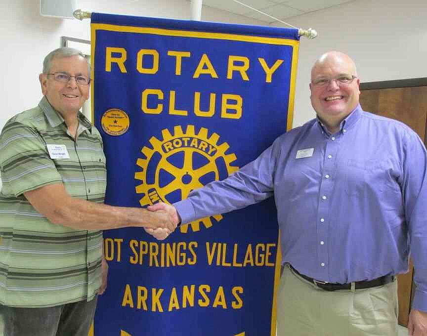 Hot Springs Village Rotary welcomes pastor as new member