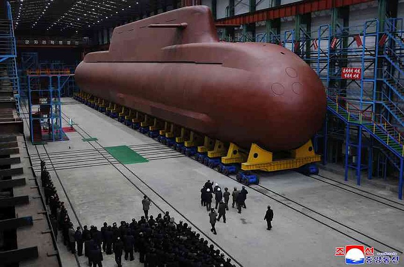 N. Korea shows sub construction | The Arkansas Democrat-Gazette