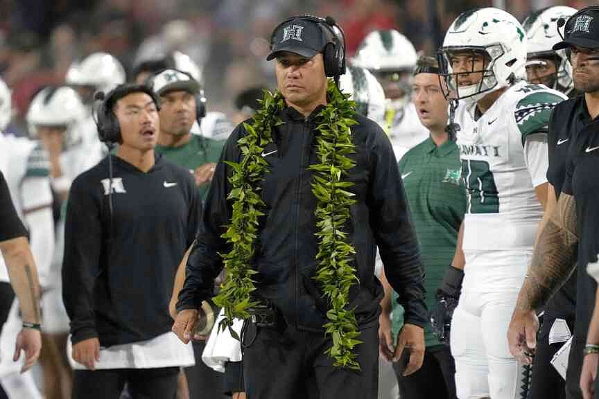 Backup QB’s pass gives Hawaii a win