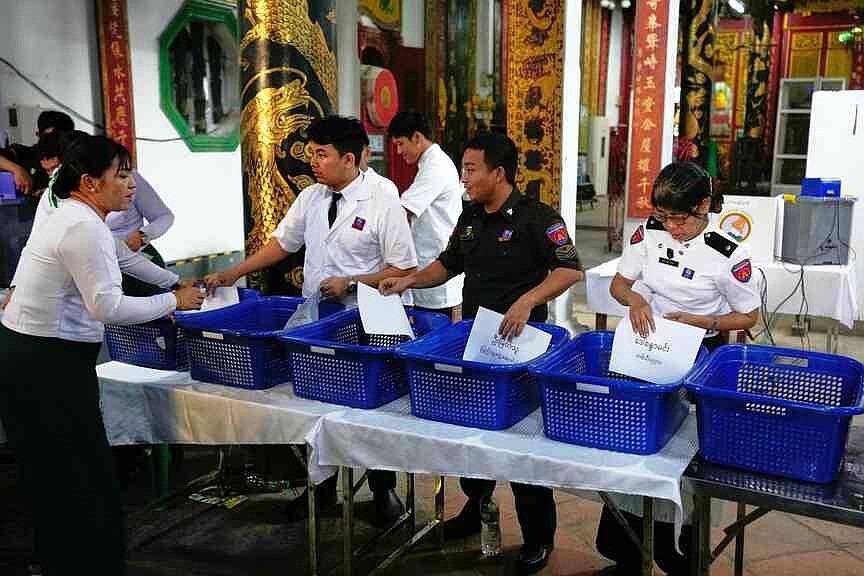 2nd round of voting held in Myanmar