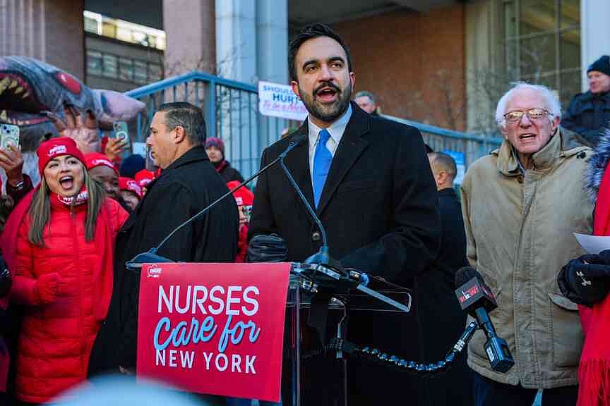 Mamdani, Bernie Sanders back NYC’s nurses in historic strike
