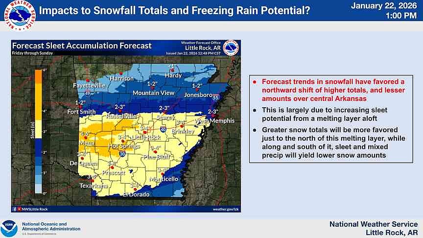 National Weather Service: ‘Extreme cold weather’ to be more impactful than precipitation