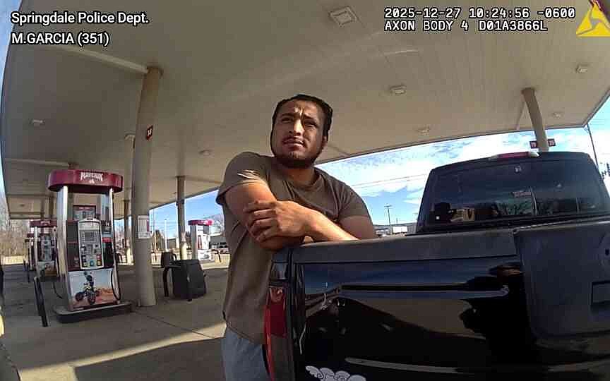 Body camera footage sheds light on immigration arrest of Guatemalan man in Springdale