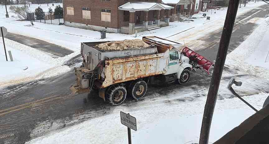 Winter Storm Damages Multiple Structures