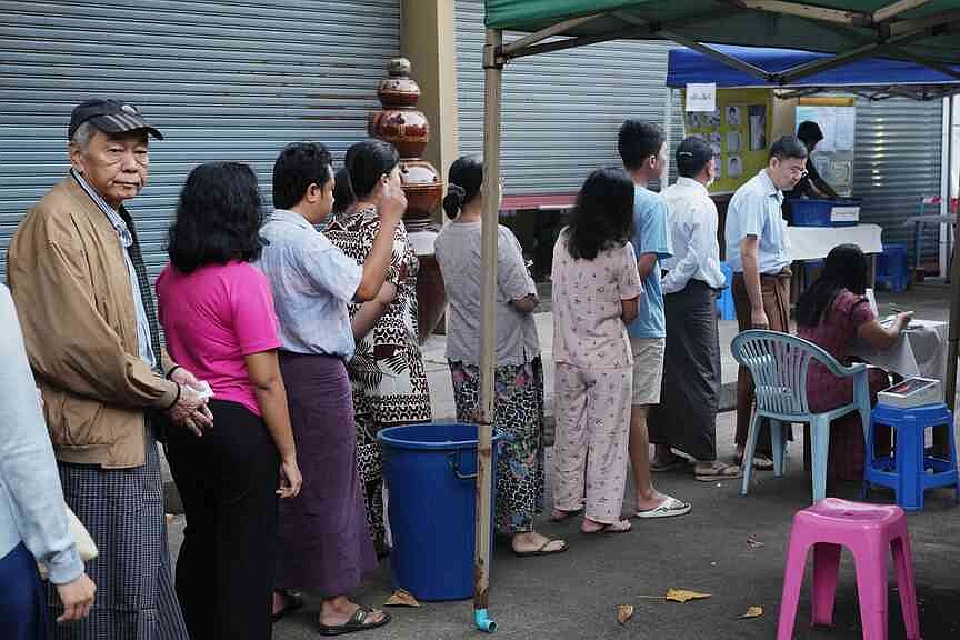 Myanmar votes in final round of election