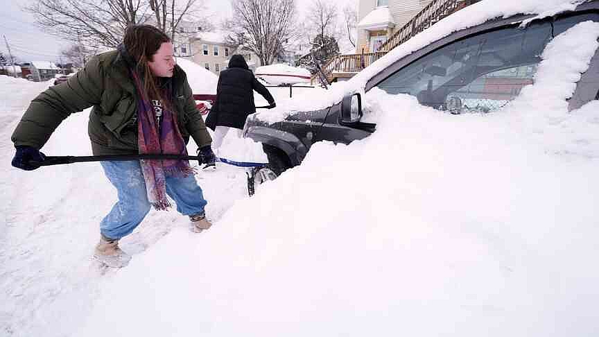 Bitter cold grips the eastern US as winter storm deaths rise and power ...