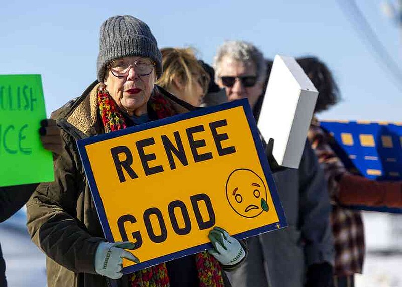 River Valley residents protest ICE shootings of Renee Good and Alex ...