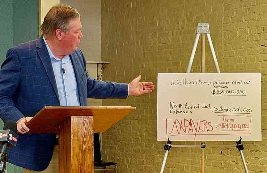 Arkansas state senator decries $360 million jump in Department of Corrections medical contract