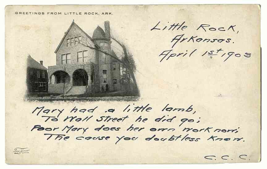 Arkansas Postcard Past: Little Rock in 1903