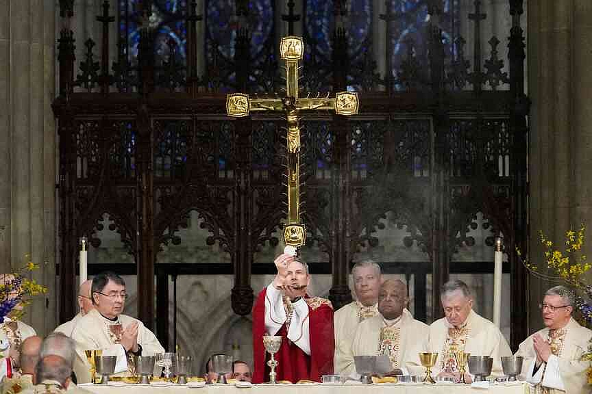 New Catholic archbishop of N.Y. installed