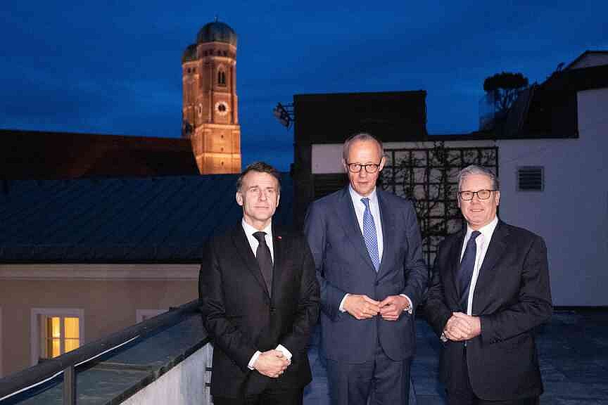 German chancellor urges US, Europe to mend trust