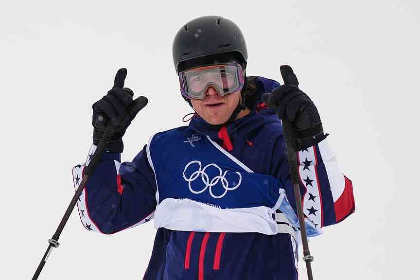 Olympic freeskier stands by his word