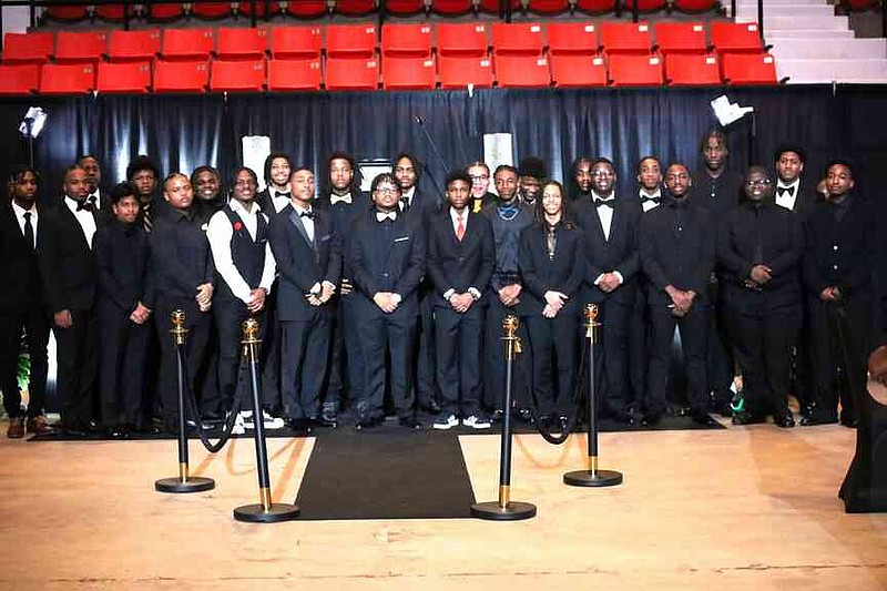 Alpha Phi Alpha Fraternity Inc. presented the 2026 scholarships to 33 young men Feb. 13 at the Pine Bluff Convention Center. (Special to The Commercial/The Heat Magazine)