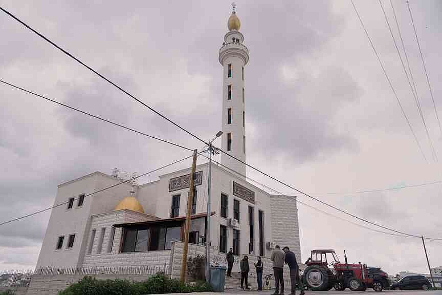 West Bank mosque vandalized by settlers