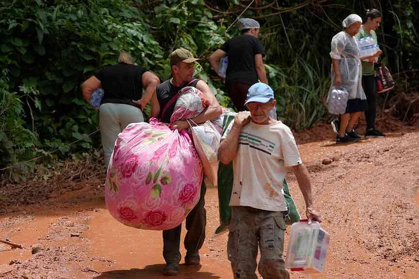 Death toll from Brazil rains reaches 55