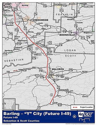 ARDOT announces two I-49 public meetings in March | River Valley ...
