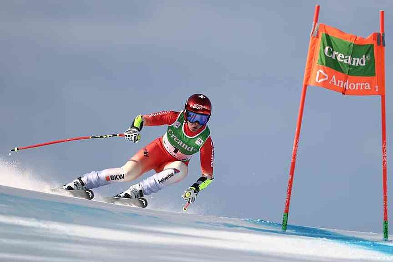 German skier solid in super-G victory | Northwest Arkansas Democrat-Gazette