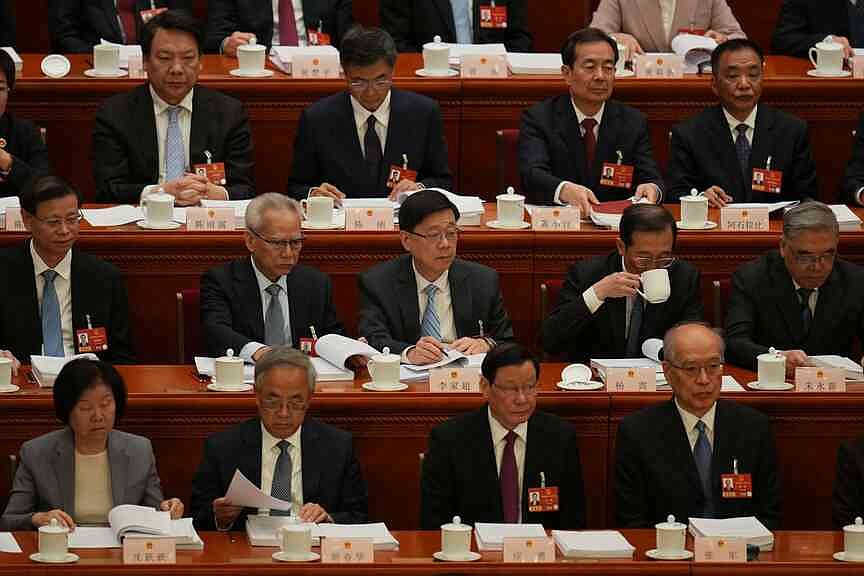 China sets annual growth target