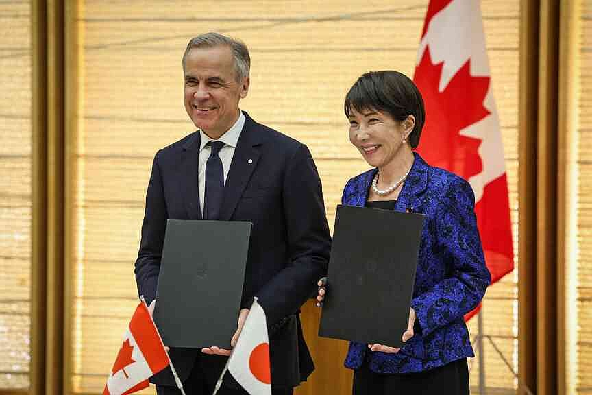 Japan, Canada sign cooperation deal