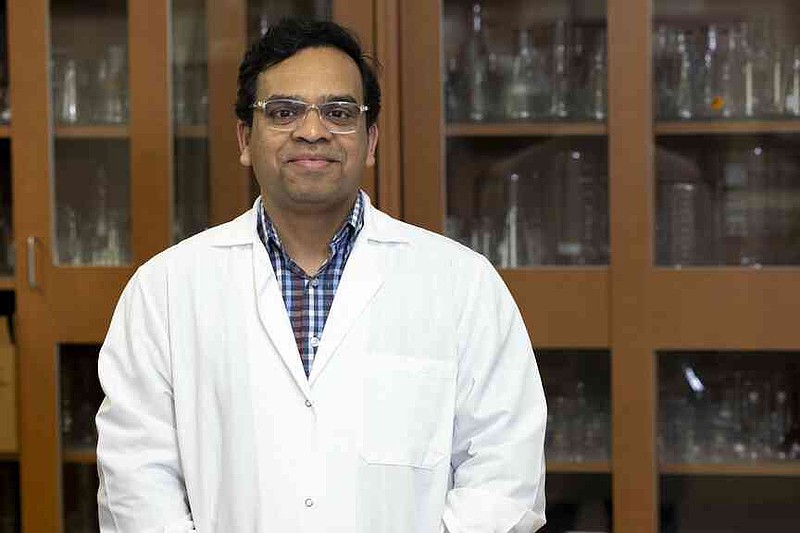 Food scientist and grain processing engineer Mahfuzur Rahman works in collaboration with the Arkansas Rice Processing Program to add value to one of the state's leading crops. (Special to The Commercial/Paden Johnson/University of Arkansas System Division of Agriculture)
