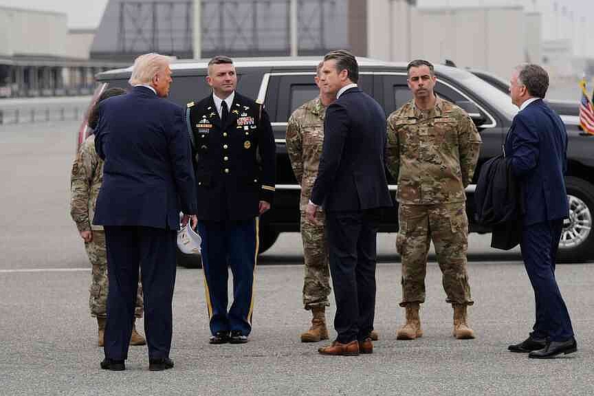 Trump attends Dover transfer of war dead