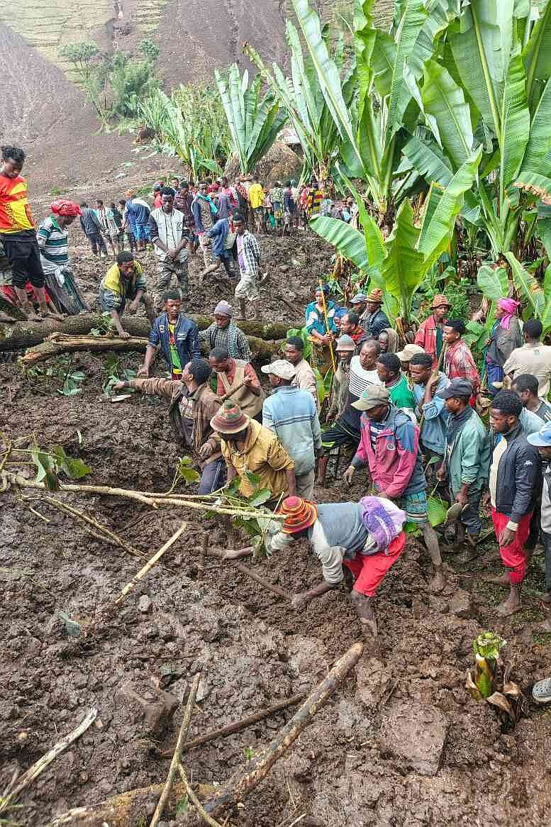 Landslides in Ethiopia kill at least 50