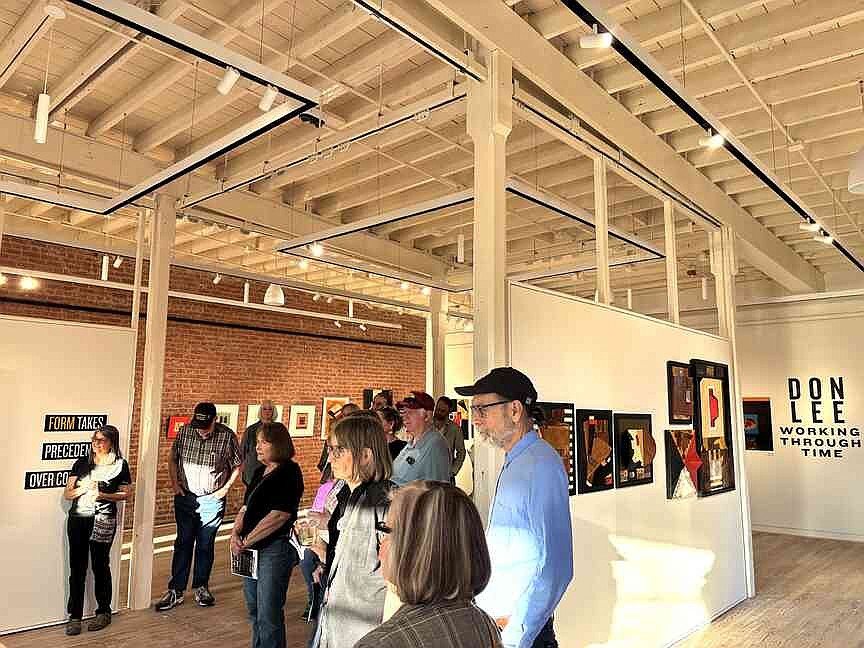 Don Lee Rundown Don Lee’s ‘Working Through Time’ celebrates mark-making | The Arkansas ...